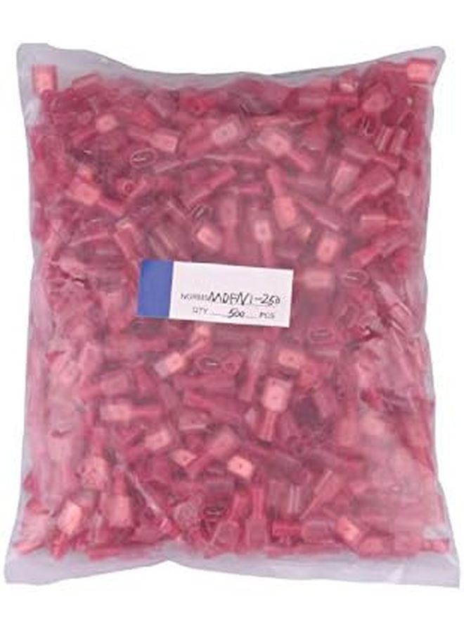 Red T Type Quick Splice Crimp Terminals 0 3mm To 1mm 50PCS Wire Cable Connectors - Image 4